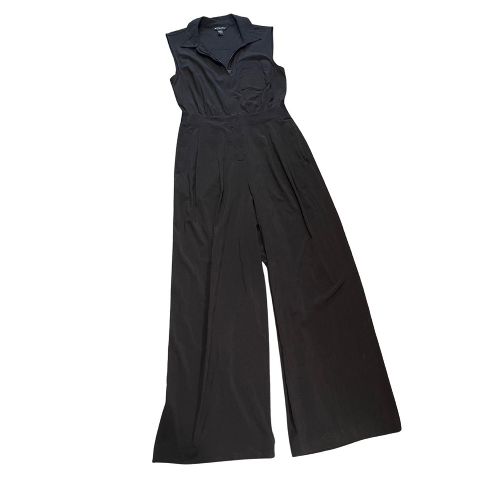 NWOT Athleta Black Wide-Leg Jumpsuit - sz 6